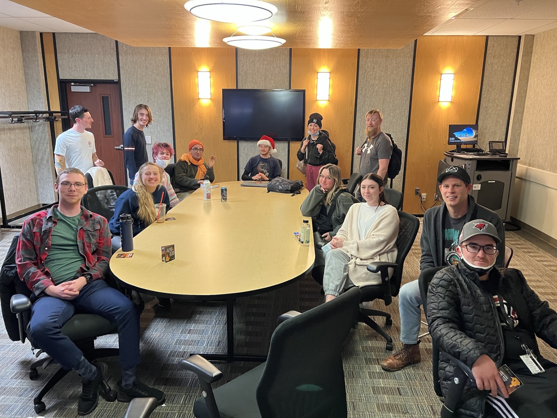 Mindfulness club meeting